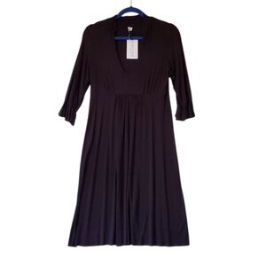 Michael Stars Black Stretchy Soft Casual Everyday Women's Dress Size‎ 2